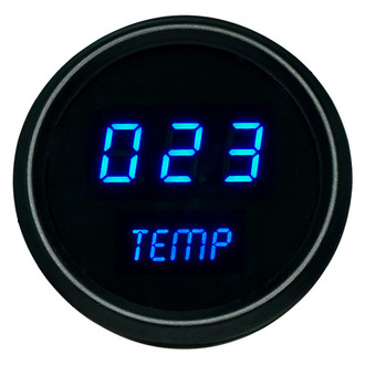 Intellitronix® - 2-1/16" LED Digital Oil Temperature Gauge, Blue, 50-350 F