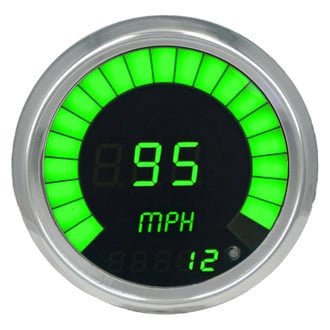 Intellitronix® - 3-3/8" Programmable LED Digital/Bargraph Memory Speedometers with High Speed Recall