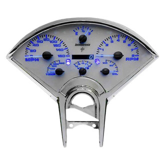 Intellitronix® - White Lightning™ Direct Fit Analog Gauge Panel, Blue
