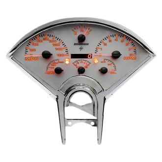 Intellitronix® - White Lightning™ Direct Fit Analog Gauge Panel, Orange
