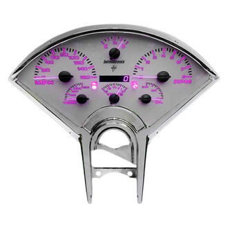 Intellitronix® - White Lightning™ Direct Fit Analog Gauge Panel, Purple
