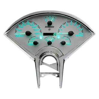Intellitronix® - White Lightning™ Direct Fit Analog Gauge Panel, Teal