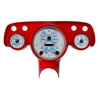 Intellitronix® - White Lightning™ Direct Fit Analog Gauge Panel, Blue