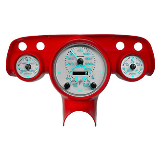 Intellitronix® - White Lightning™ Direct Fit Analog Gauge Panel, Teal