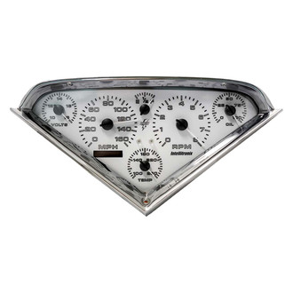 Intellitronix® - White Lightning™ Direct Fit Analog Gauge Panel, Purple