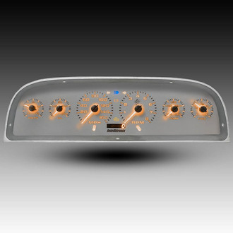 Intellitronix® - White Lightning™ Direct Fit Analog Gauge Panel, Orange