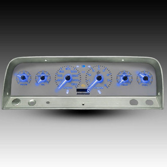 Intellitronix® - White Lightning™ Direct Fit Analog Gauge Panel, Blue