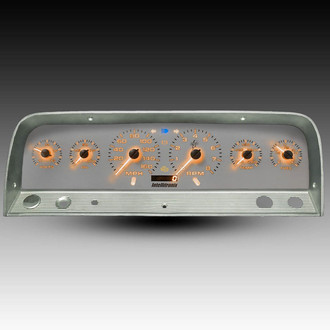 Intellitronix® - White Lightning™ Direct Fit Analog Gauge Panel, Orange