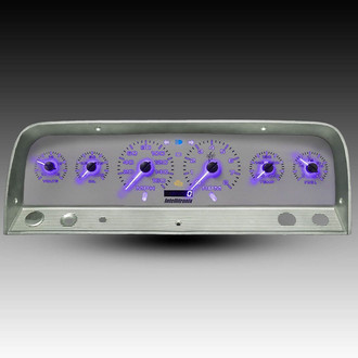 Intellitronix® - White Lightning™ Direct Fit Analog Gauge Panel, Purple