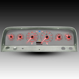 Intellitronix® - White Lightning™ Direct Fit Analog Gauge Panel, Red