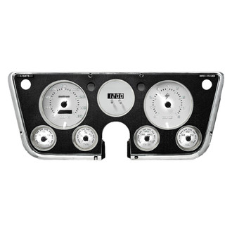 Intellitronix® - White Lightning™ Direct Fit Analog Gauge Panel, White