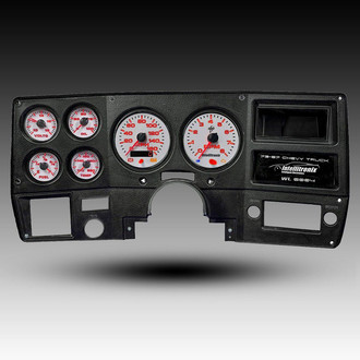 Intellitronix® - White Lightning™ Direct Fit Analog Gauge Panel, Red