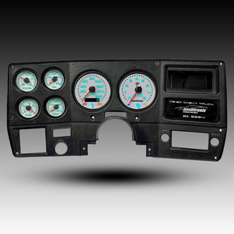Intellitronix® - White Lightning™ Direct Fit Analog Gauge Panel, Teal