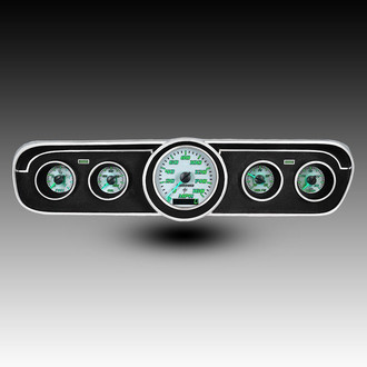 Intellitronix® - White Lightning™ Direct Fit Analog Gauge Panel, Green