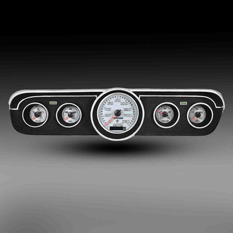 Intellitronix® - White Lightning™ Direct Fit Analog Gauge Panel, White