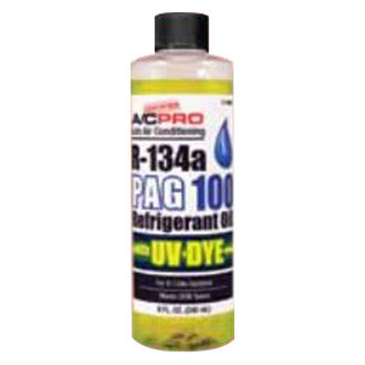 Interdynamics® - A/CPRO™ 8 oz. R-134a PAG Medium Viscosity 100 Refrigerant Oil with UV Dye
