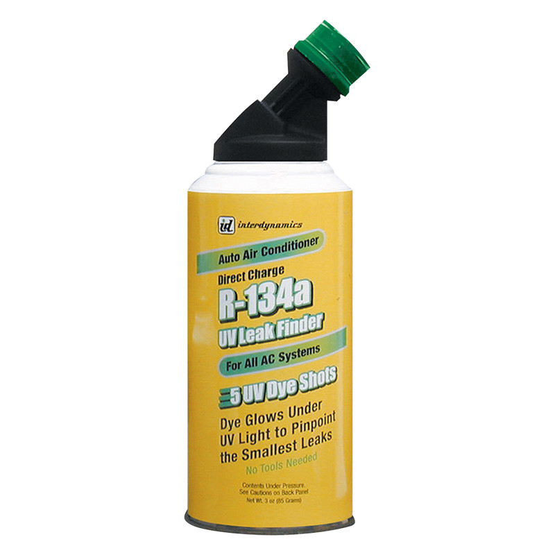Interdynamics® UVD-1 - 5 oz. R-134a A/C Direct Charge UV Leak Finder