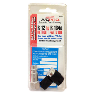 Interdynamics® - Complete R-134a Retrofit Adapter Kit