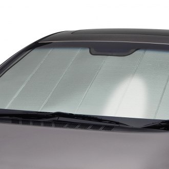 Silver Intro-Tech FD-96-R Ultimate Reflector Custom Fit Folding Windshield Sunshade for Select Ford F-150 Models