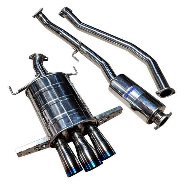 Invidia® - Q300™ Stainless Steel Cat-Back Exhaust System, Honda Civic