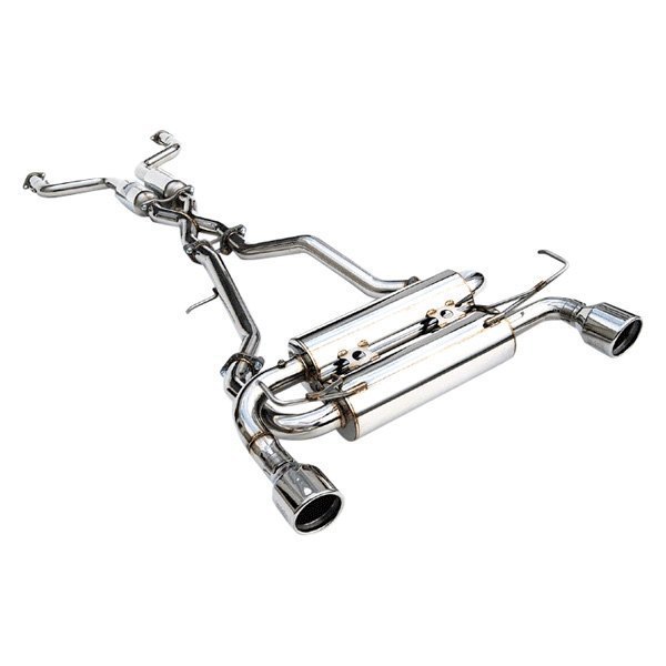 Invidia® - Gemini™ Stainless Steel Cat-Back Exhaust System, Nissan 350Z