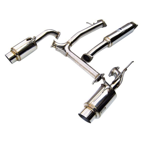 Invidia® - N1™ Stainless Steel Cat-Back Exhaust System, Nissan 350Z
