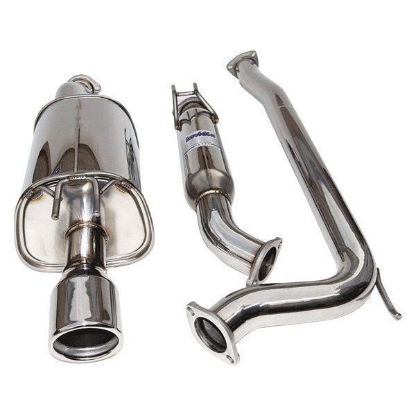 Invidia® - Q300™ Stainless Steel Cat-Back Exhaust System, Honda Civic Si