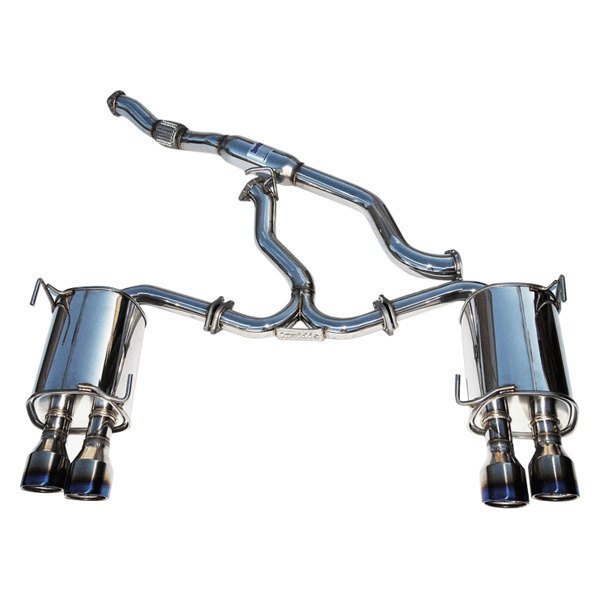 Invidia® - Q300™ Stainless Steel Cat-Back Exhaust System, Subaru WRX