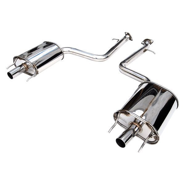 Invidia® - Q300™ Stainless Steel Axle-Back Exhaust System, Lexus GS