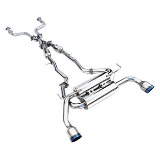 Invidia® - Gemini™ Stainless Steel Cat-Back Exhaust System with Split Rear Exit