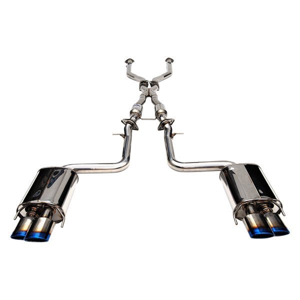 Invidia® - Q300™ Stainless Steel Mid-Pipe Cat-Back Exhaust System, Lexus RC