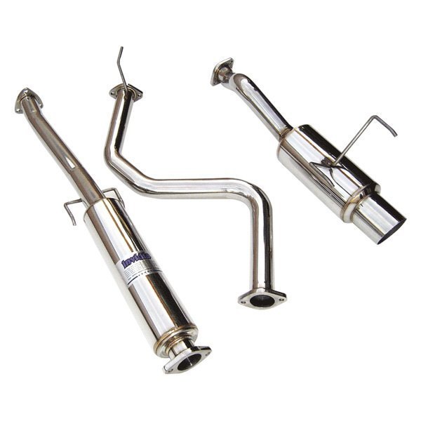 Invidia® - N1™ Stainless Steel Cat-Back Exhaust System, Honda Civic