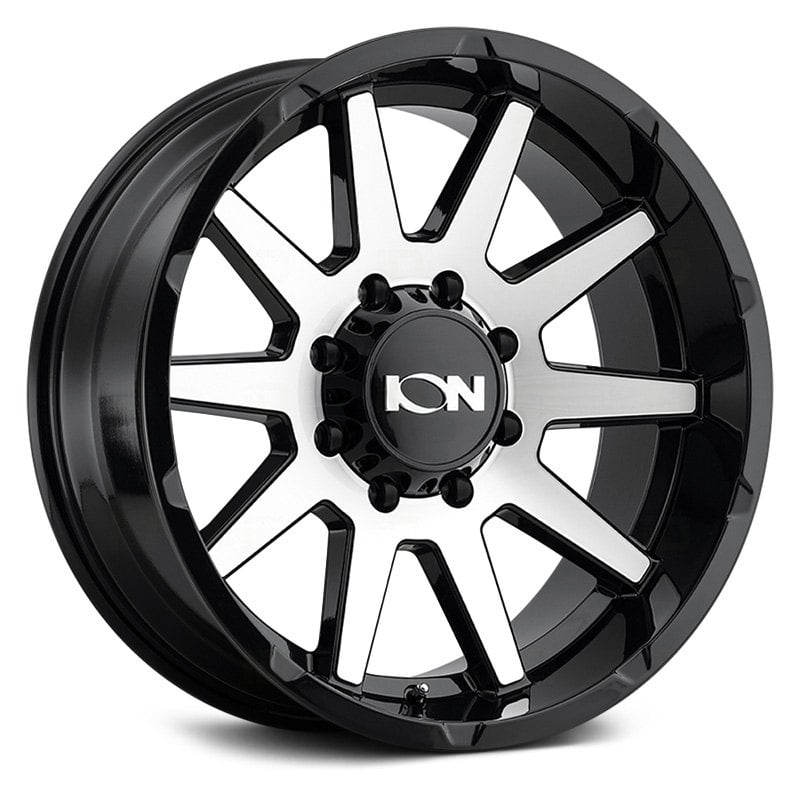 ION ALLOY® 143 Wheels Gloss Black with Machined Face Rims 1432936BM18