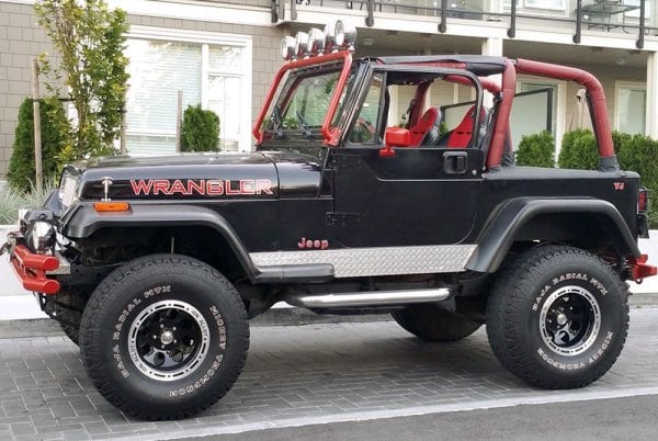 ION ALLOY® 174 Wheels - Black with Machined Lip Rims - 174-7973B