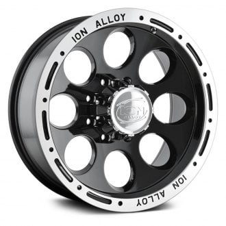 ION ALLOY® - 174 Black with Machined Lip