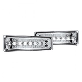 IPCW CWC-CE21-A Clear Front Park Signals Lamp with Amber Reflector Pair