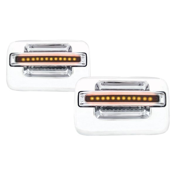 IPCW® - Rear Chrome Door Handles with Amber LEDs