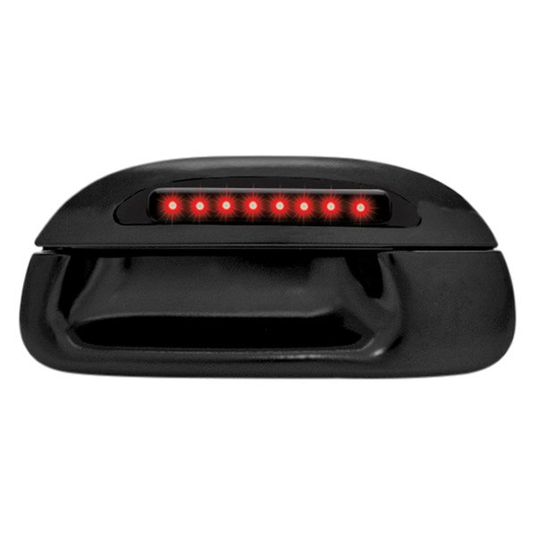 IPCW® - Black Tailgate Handle with Red LEDs
