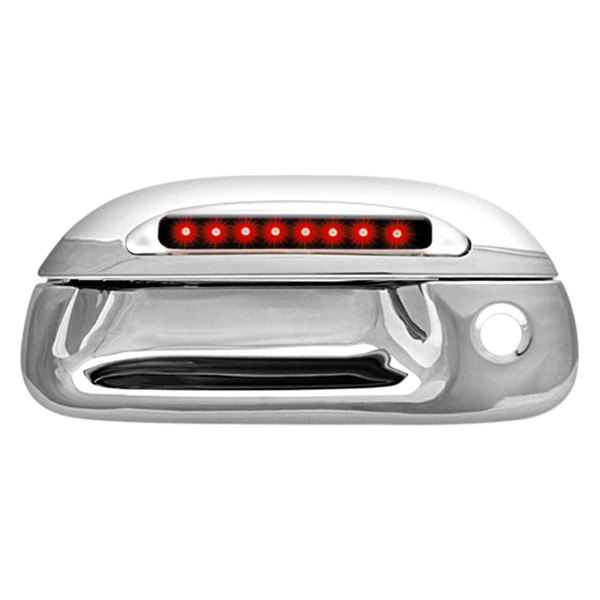 IPCW® - Chrome Tailgate Handle with Red LEDs