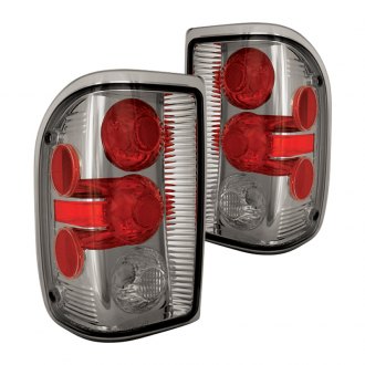 IPCW® - Chrome Red/Platinum Smoke Euro Tail Lights