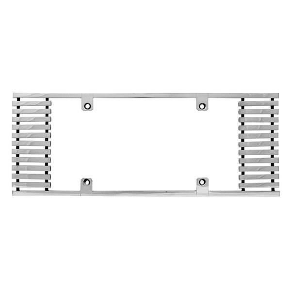 IPCW® - Billet Style License Plate Frame with Straight Edges