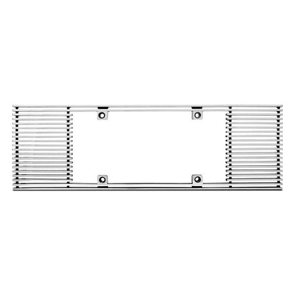 IPCW® - Billet Style License Plate Frame with Straight Edges