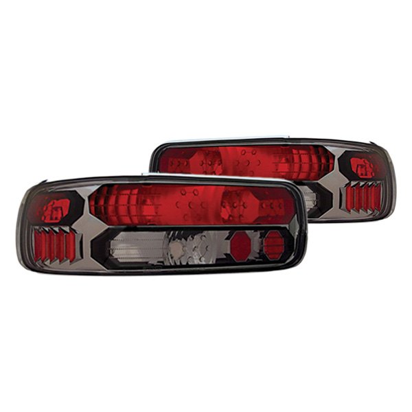 IPCW® - Chrome Red/Platinum Smoke Euro Tail Lights