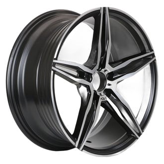 IPW® - W006 Satin Black with Machined Face