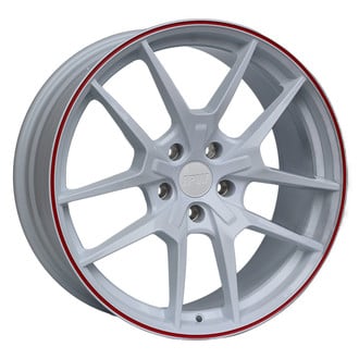 IPW® - W301 White with Red Lip