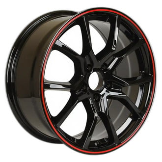 IPW® - W314 Black with Red Lip