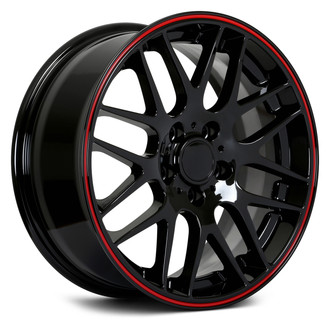 IPW® - W703 Black with Red Lip