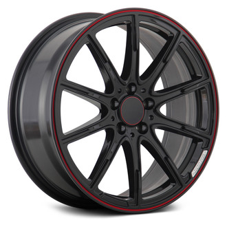 IPW® - W846 Black with Red Lip