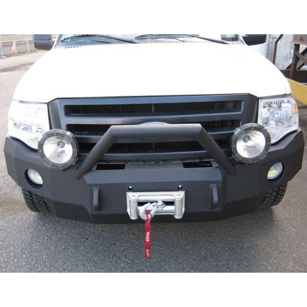 Iron Bull Bumpers® - Full Width Front HD Black Bumper 