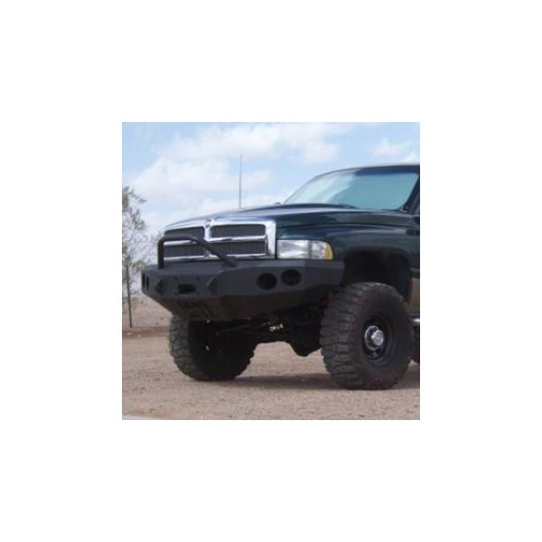 Iron Bull Bumpers® - Full Width Front HD Black Bumper 